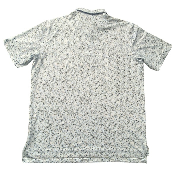 Peter Millar Summer Comfort Cocktails Print Barstool Golf Polo XL shirt - Picture 4 of 7